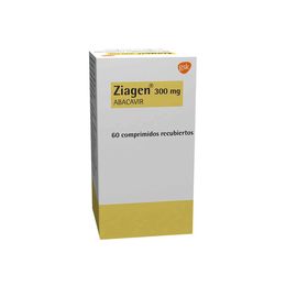 Ziagen (R) Abacavir 300mg 60 Comprimidos Recubiertos