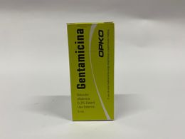 Gentamicina 0.3% Solución Oftálmica 5ml