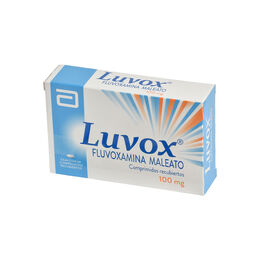 Luvox Fluvoxamina Maleato 100mg 30 Comprimidos