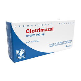 Clotrimazol 100mg 6 Óvulos