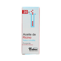 Aceite De Ricino Frutilla 20g - Aceite ricino