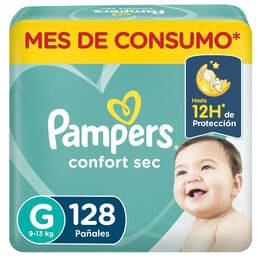 Product image of Pañales Pampers Confort Sec G 128 Unidades