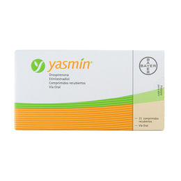 Yasmin Drospirenona / Etinilestradiol 21 Comprimidos Recubiertos