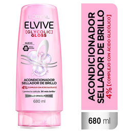 Acondicionador Elvive Glycolic Gloss 680ml - L'oréal