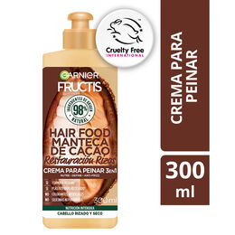 Product image of Crema para Peinar 3en1 Hair Food Manteca de Cacao 300ml - Fructis