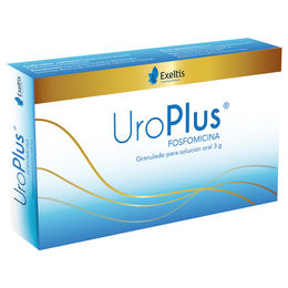 UroPlus Fosfomicina 3g Gránulos Solución Oral 1 Sobre