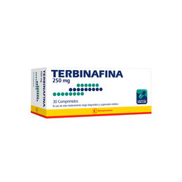 Terbinafina (B) 250mg 30 Comprimidos