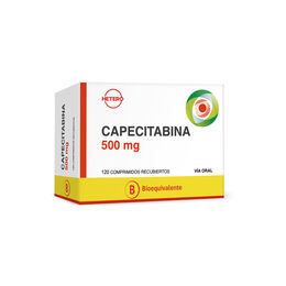 Capecitabina (B) 500mg 120 Comprimidos Recubiertos