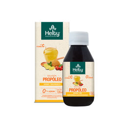 Solución Propóleo Jengibre Vitamina C 120ml - Helty