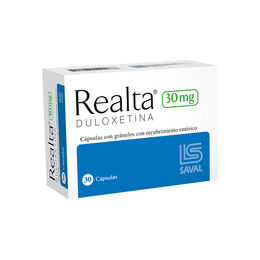 Realta (B) Duloxetina 30mg 30 Cápsulas