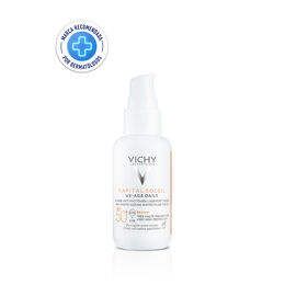 Protector Solar Rostro Capital Soleil UV Age Daily Con Color FPS 50+ - Vichy