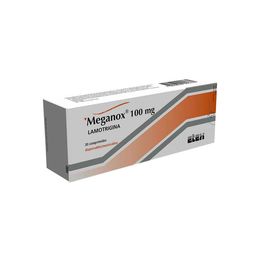 Meganox Lamotrigina 100mg 30 Comprimidos