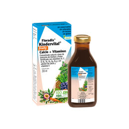 Kindervital Calcio más Vitaminas Jarabe 250ml - Floradix