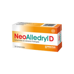 Neo-Alledryl-D Desloratadina / Pseudoefedrina 2.5mg/120mg 30 Comprimidos Prolongados