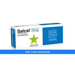 Salcal Fenproporex 10mg 30 Comprimidos