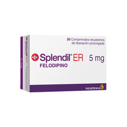 Splendil Felodipino 5mg 30 Comprimidos