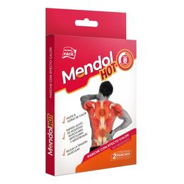 Mendol Efecto Calor 2 Parches - Tervis