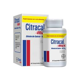 Product image of Citracal max de 60 comprimidos recubiertos - Bayer