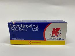 Levotiroxina (B) 100mcg 84 Comprimidos