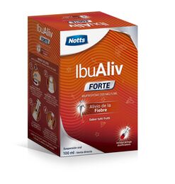 IbuAliv Forte Ibuprofeno 200mg/5ml Jarabe 100ml