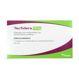 Tecfidera Dimetilfumarato 120mg 14 Cápsulas