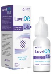 LuvriOft 0.4% Hialuronato de Sodio Gotas Oftálmicas 10ml