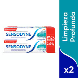 Pack Pasta Dental Limpieza Profunda 2x90 grm - Sensodyne