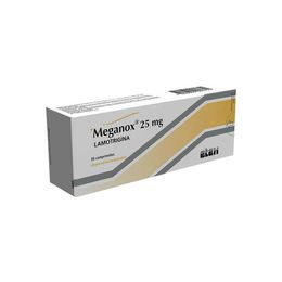 Product image of Meganox Lamotrigina 25mg 30 Comprimidos