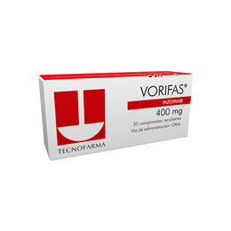 Vorifas Pazopanib 400mg 30 Comprimidos Recubiertos