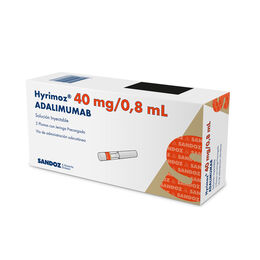 Hyrimoz Adalimumab Inyectable 2 Jeringas Prellenadas