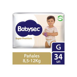 Product image of Babysec Super Premium G 34 Unidades