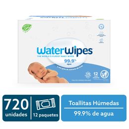 Waterwipes Toallitas Húmedas 720 Unidades