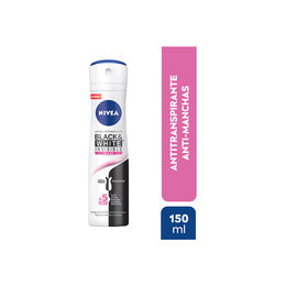 Desodorante Spray Invisible Black & White Clear 150ml - Nivea