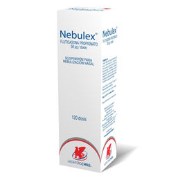 Nebulex Fluticasona 50mcg Solución Nasal 120 Dosis