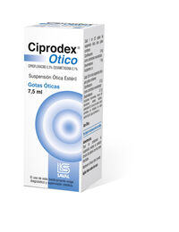 Ciprodex Ótico Ciproflxacino / Dexametasona Solución Ótica 7.5ml - Ciproval