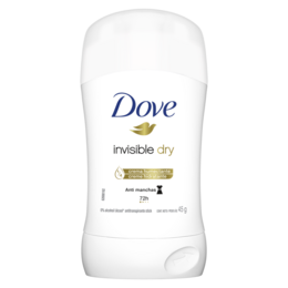 Dove Desodorante Stick Antitranspirante Invisible Dry 45g