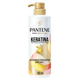 Acondicionador Sin Sal Pantene Keratina Pro Vitamina B5 510ml