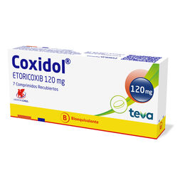 Product image of Coxidol (B) Etoricoxib 120mg 7 Comprimidos Recubiertos