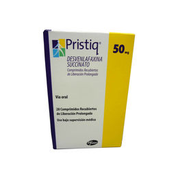 Pristiq Desvenlafaxina 50mg 28 Comprimidos Prolongados