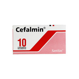 Product image of Cefalmin 10 Comprimidos Recubiertos