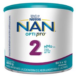 Leche en Polvo Fórmula Infantil Nan 2 Optipro 800g