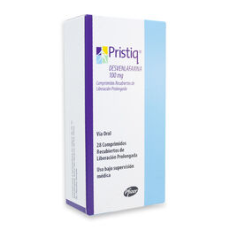 Pristiq Desvenlafaxina 100mg 28 Comprimidos Prolongados