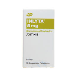 Product image of Inlyta Axitinib 5mg 60 Comprimidos