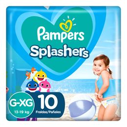 Product image of Pañales Para el Agua Splashers Talla G-XG 10 Unidades - Pampers