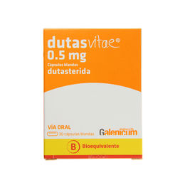 Product image of Dutasvitae (B) Dutasterida 0.5mg 30 Cápsulas Blandas