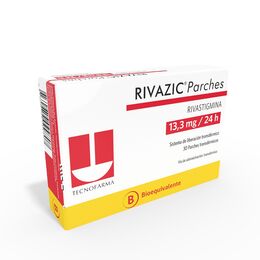 Rivazic (B) Rivastigmina 13.3mg 30 Parches Transdérmicos