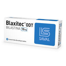 Blaxitec ODT Bilastina 10mg 30 Comprimidos Bucodispersables