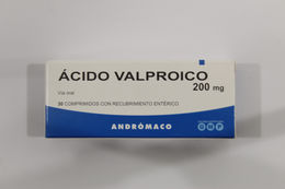 Ácido Valproico 200mg 30 Comprimidos Recubiertos - Acido valproico