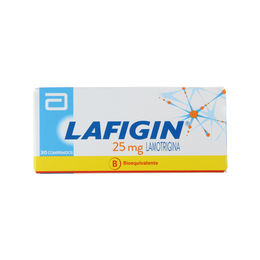 Lafigin (B) Lamotrigina 25mg 30 Comprimidos