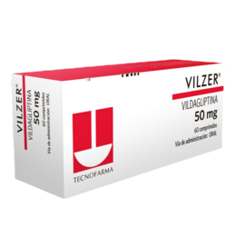 Vilzer Vildagliptina 50mg 60 Comprimidos